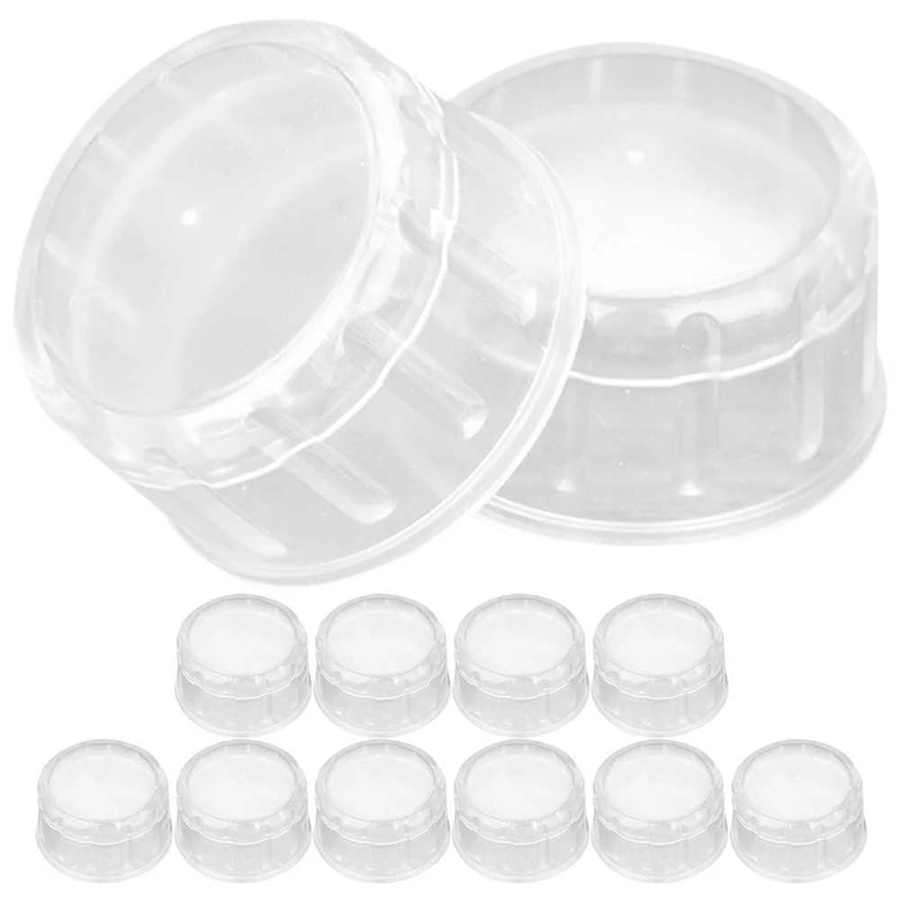 

12pcs Splashproof Shaker Lids Plastic Cover Flask Cap Hand Type Cup Multipurpose Cocktail Juicer Beverages Mixer