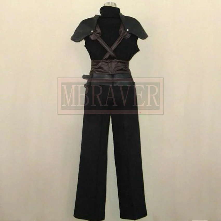 Final Fantasy VII FF8 Crisis Core Zack Fair Cosplay Uniform Costume Halloween Christmas Party Custom Made Any Size