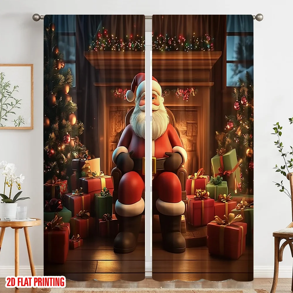 2 قطعة، ستائر مطبوعة على شكل طائرة ثنائية الأبعاد معلقة على الحائط (2) بوليستر متين متعدد الاستخدامات (بدون قضيب) هدايا لغرفة النوم ومختلف