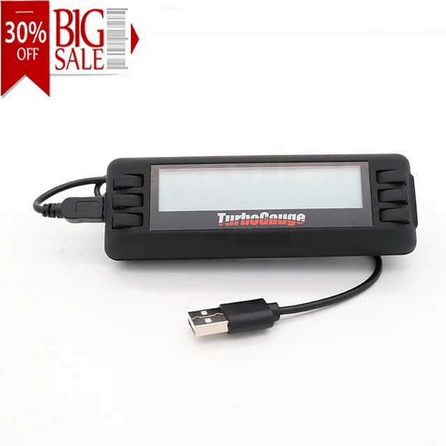 

Obd2/Eobd Auto Scan Gauge/Asian Car Diagnostic Tool Turbogauge 4-In-1 -Trip Computer