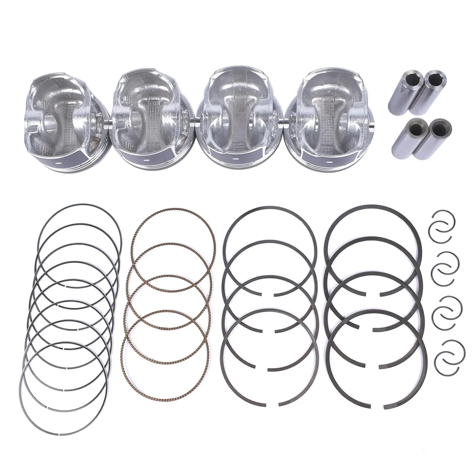 Pistons and Rings Kit24-3959 for chevy equinox GMC terrain Buick regal 2.4L 2010-2017