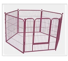 Large Cheap Outdoor/indoor Portable Metal Steel Fencing Pet Puppy Dog Fence