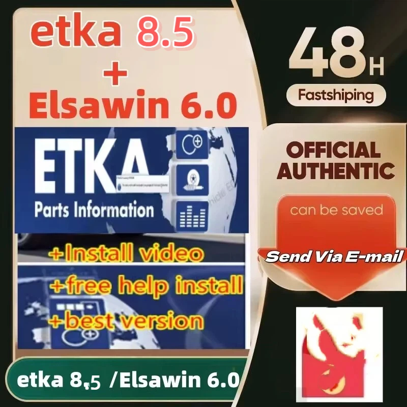 

Etka 8,3 con ELSAWIN 6,0 el último catálogo de piezas electrónicas para vehículos en grupo de software de mantenimiento, adecuad