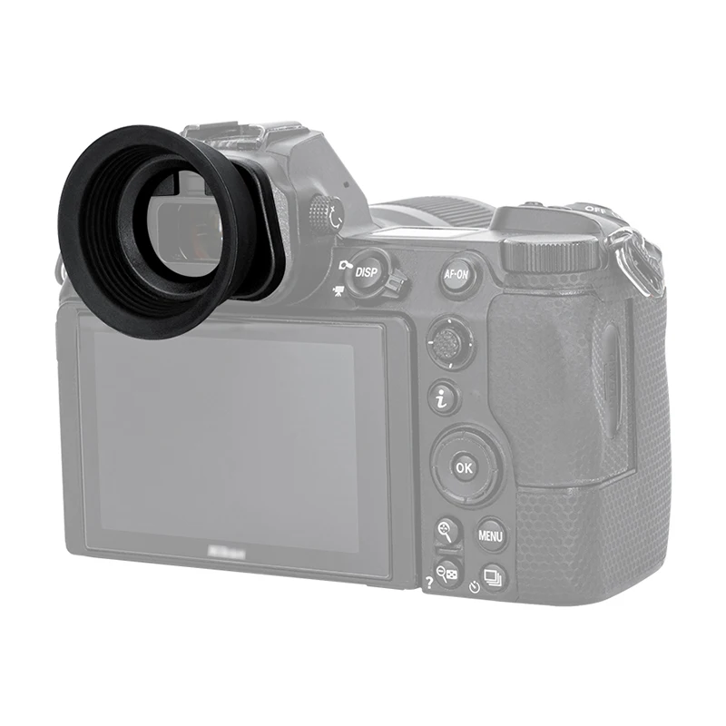 DK-29 Tazza per gli occhi Mirino in silicone Visiera oculare Estesa Forma rotonda Oculare per Nikon Z5II Z6 III Z7 II Z6 II Z7 Z6 Z5 Fotocamera
