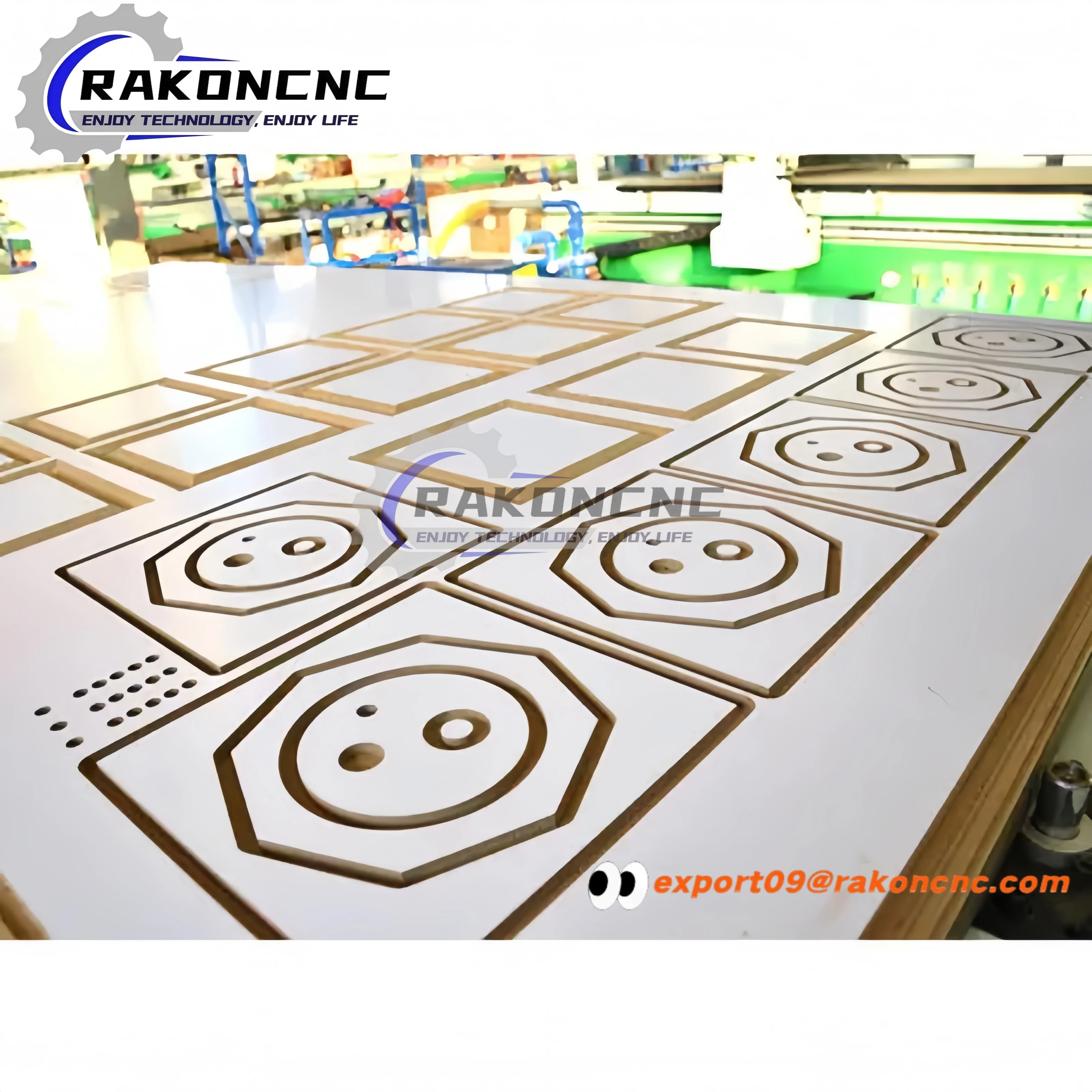 Auto Tool Changer 4*8ft' Wood Working Machine Router Cnc 1328 /1325 Atc Wooden Carving Machine for Furniture Wood Door Making