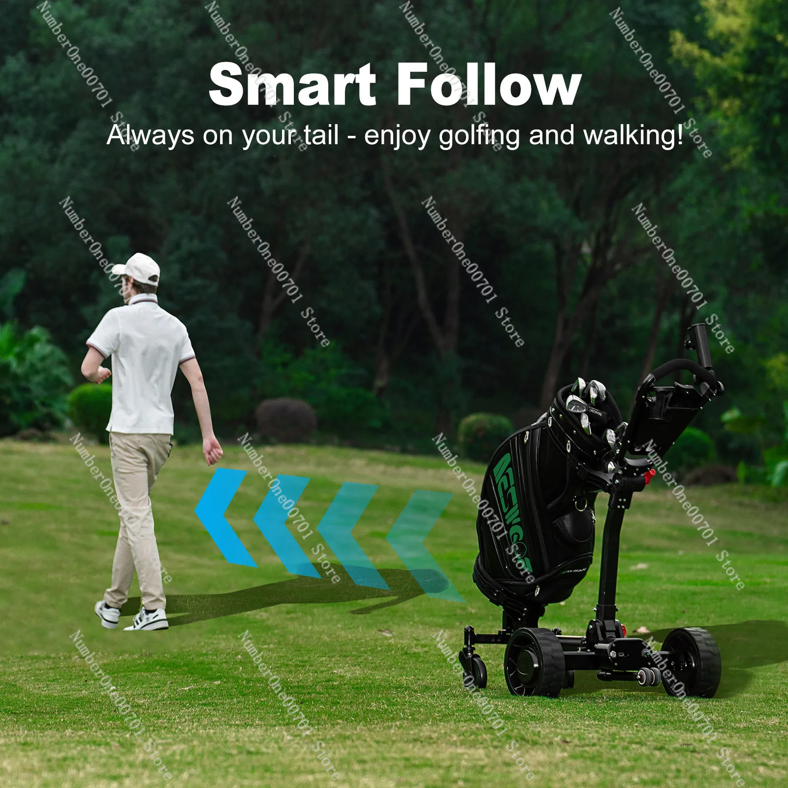 

Электрическая тележка для гольфа с мячом, складной пульт дистанционного управления 36 В