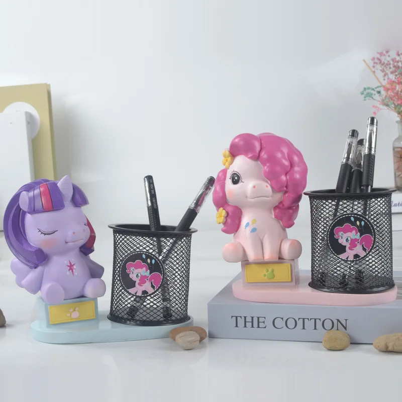 My Little Pony Pen Holder Stationery Creative Peripheral Desktop Decoration Cute Little Women'S Dress Decorative Children'S Gift