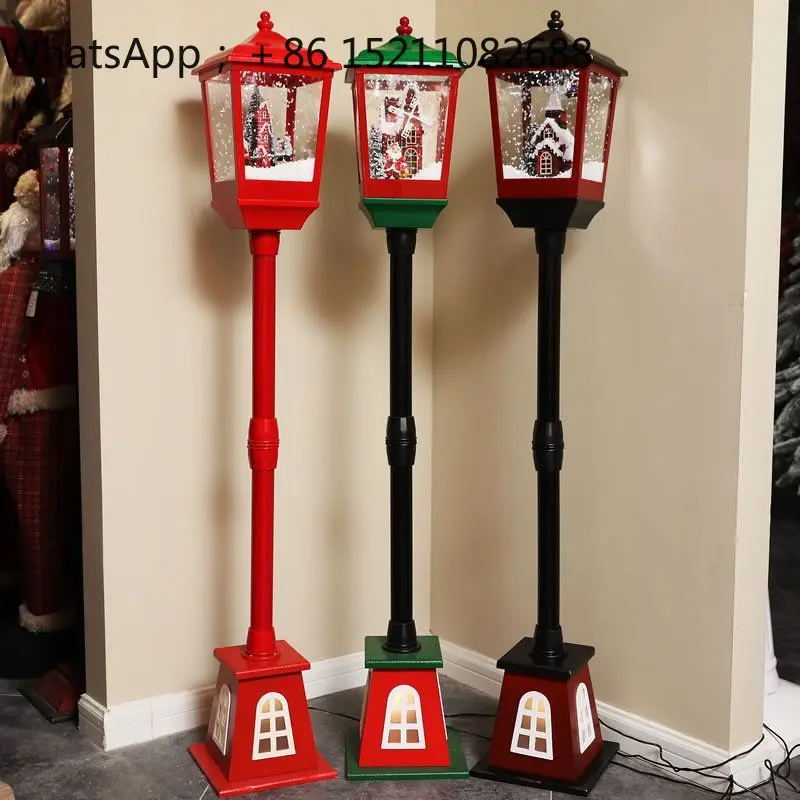 SCY Christmas Decorations Snow Decorations Dynamic Interior Festival Dress Up Supplies