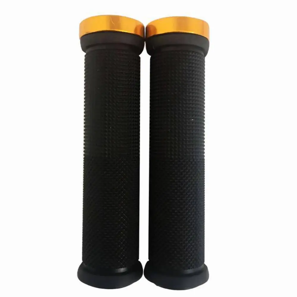 2Pcs Mountain Road Cycling Bike Bicycle MTB Handlebar Cover-Grips Smooth Soft Rubber Anti-slip Handle Covers Grip Lock Bar End