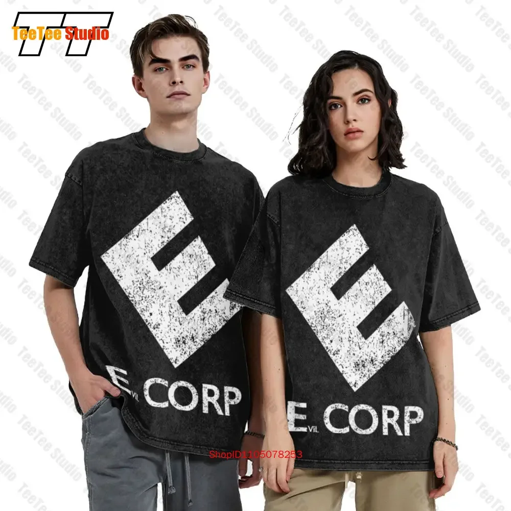 E Corp - Fsociety Allsafe Hacker Tv Series Evil Corp Mr. Robot Vintage Oversized T-Shirt 3V9U