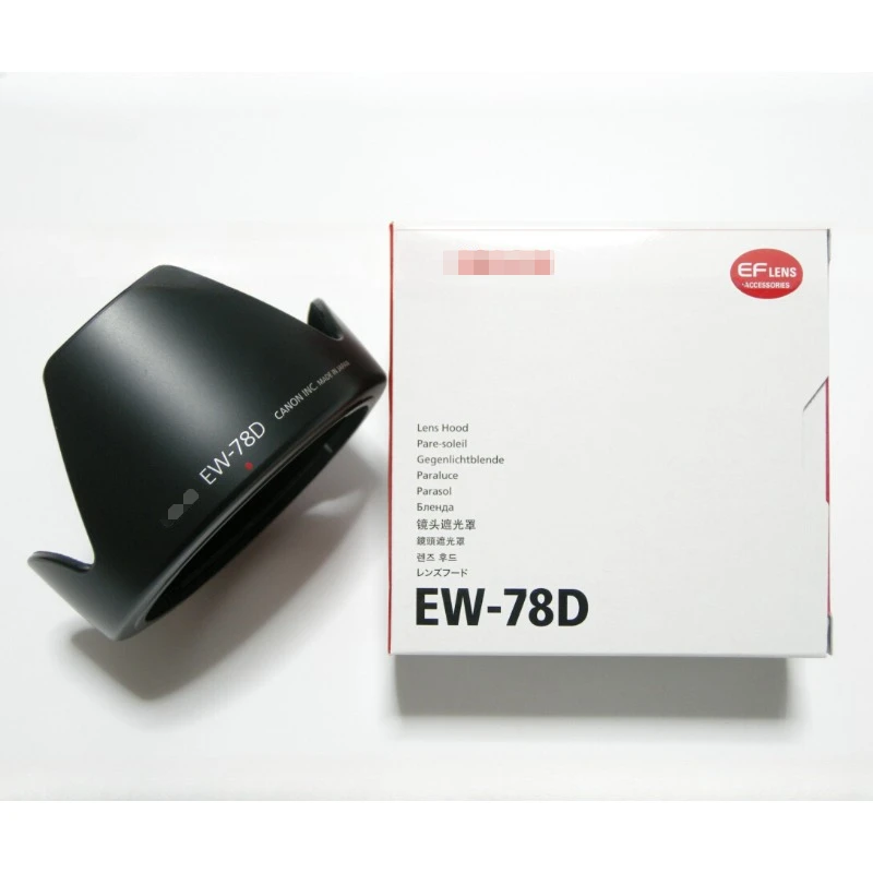 New Original Front Hood EW-78D Parts For Canon 18-200 IS 28-200mm F3.5-5.6 USM (72mm) SLR Camera Lens