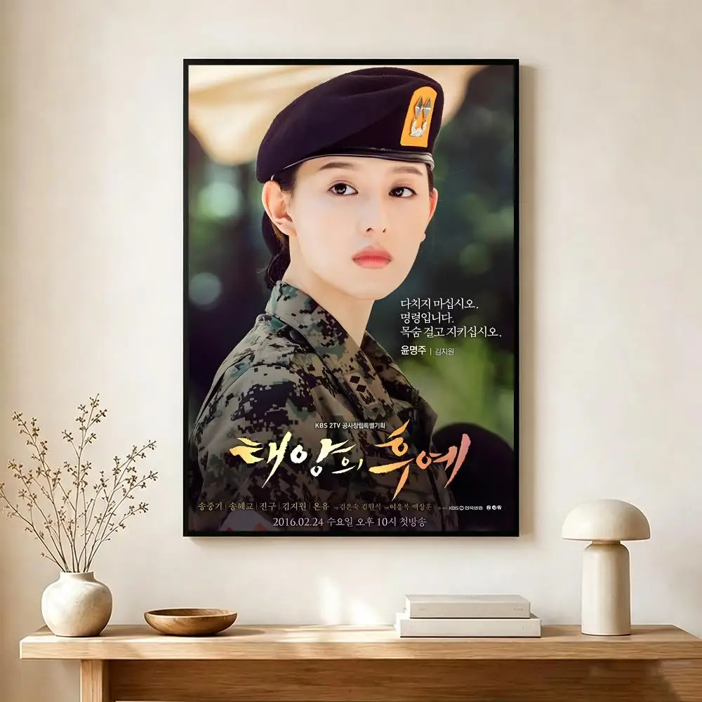 romantic drama D-Descendants of the Sun Poster Modern Home Decoration Interior Design & Contemporary Wall Art Collection
