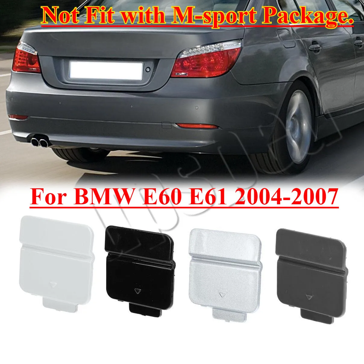 

Задний бампер, буксировочный крюк, крышка с проушиной для BMW E60 E61 2004-2007 51127119151