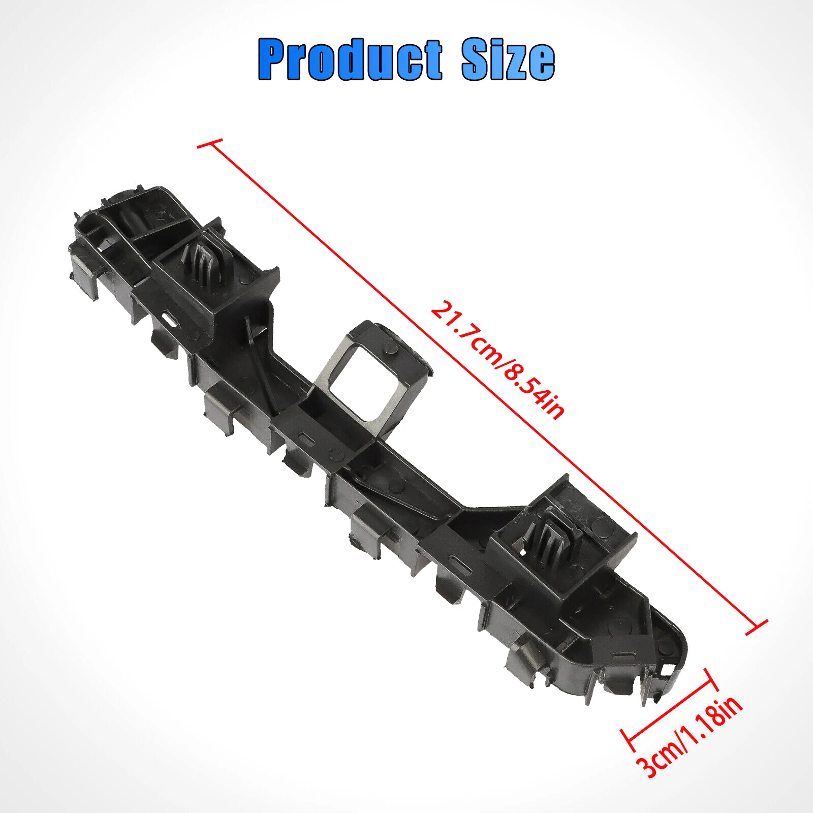 2X Bumper Support Bracket For Accord Touring Sport 2013 2014 2015 2016 2017 Replacement Car Accessories 71193T2AA01 71198T2AA01