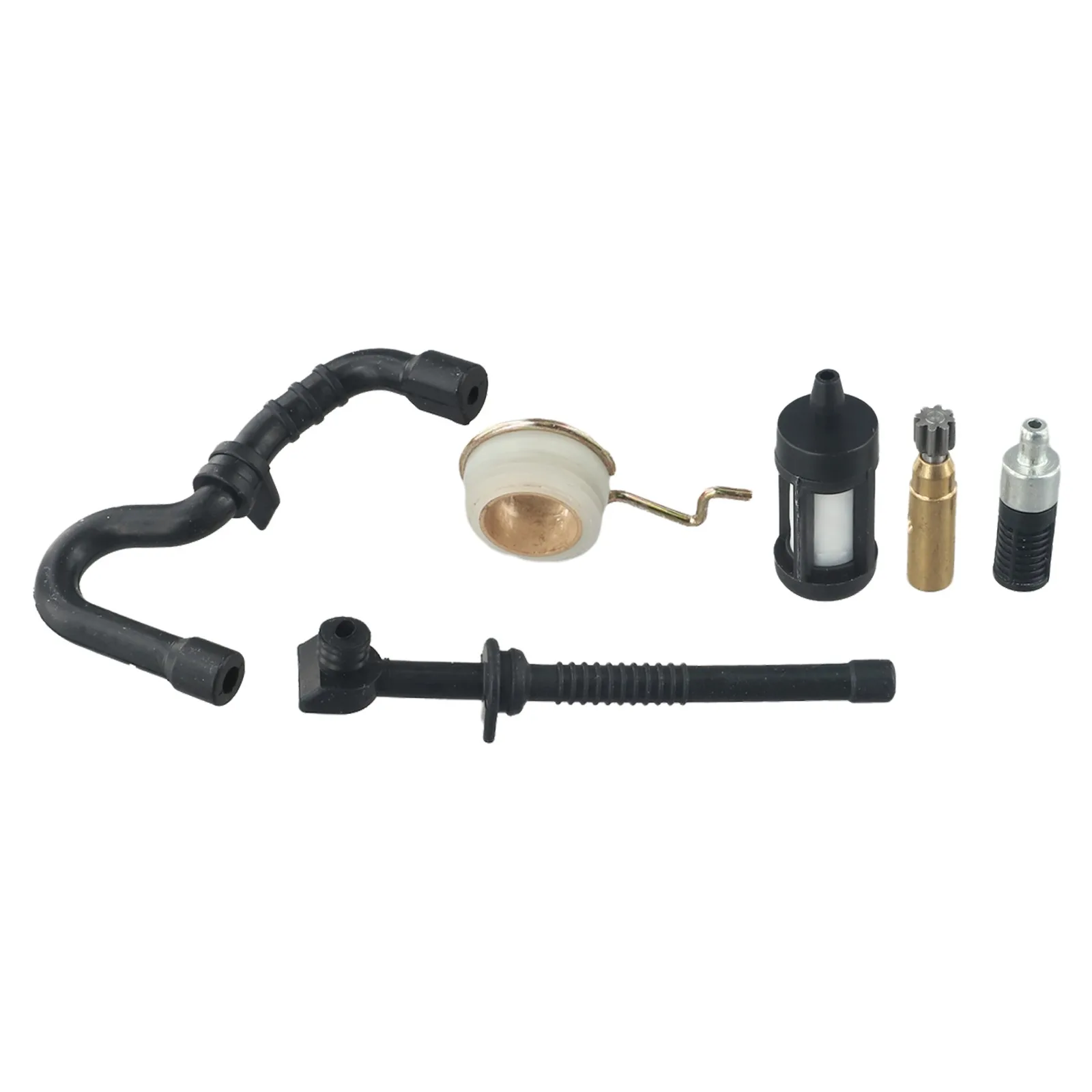 

Полный набор насосов и фильтров Oiling Essentials, предназначенный для различных моделей бензопил, включающих популярные.