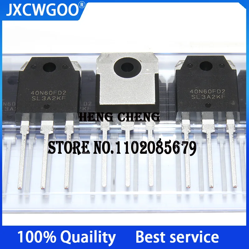 10PCS 100% New Original SGT40N60FD2PN 40N60FD2 TO-247 IGBT tube/module