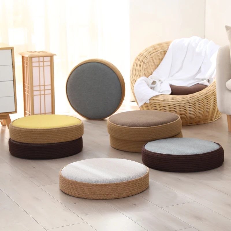 The product can be customized. futon cushions, tatami mat mats, lazy floors, cushions, meditation mats, kneeling mats