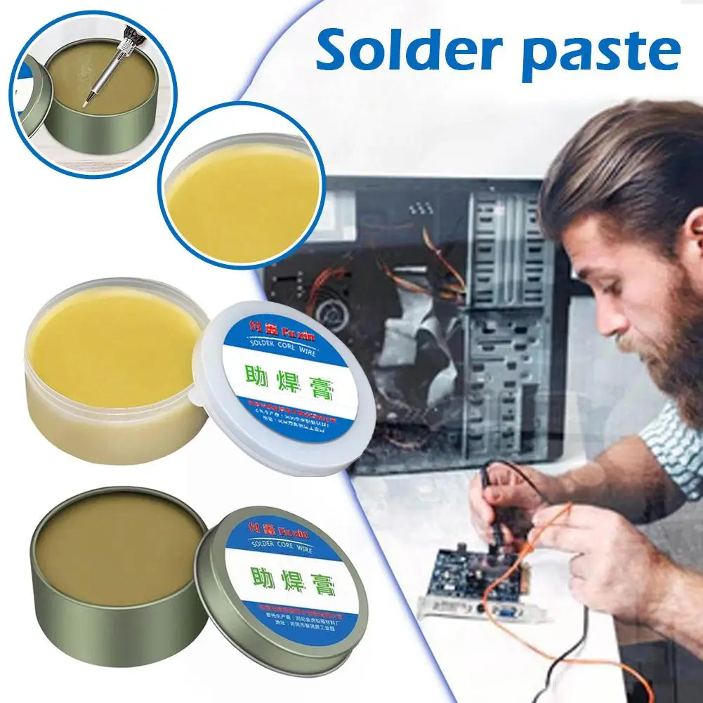 Rosin Paste Flux Pasta De Solda Estanho No-Clean Soldering Paste Smd Soldering Flux For Phone Board Repair Electric Soldering