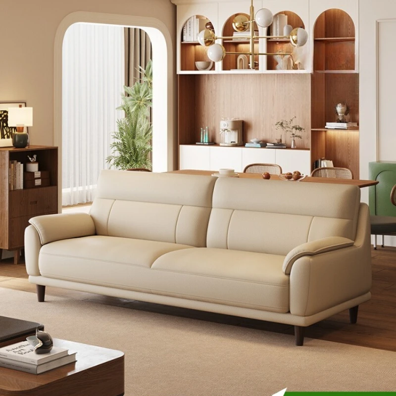 

Minimalist Modern Living Room Sofas White Classic Cheap Leather Lazy Sofa Lounge Luxury Soft Couch Wohnzimmer Home Furniture