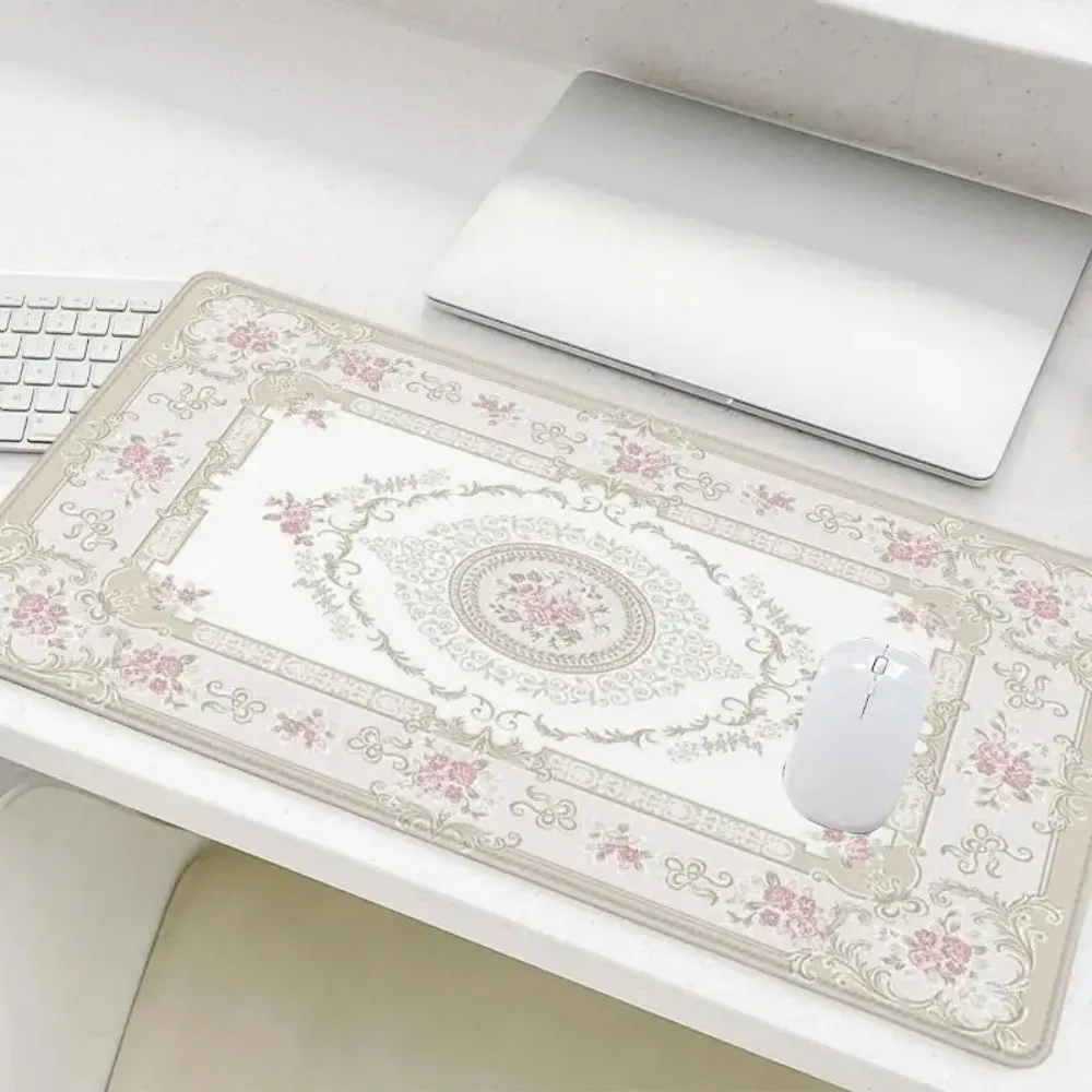 CIFBUY Retro Gaming Mouse Pad Rectangular Extended Desk Mat Non Slip Rubber Base Smooth Surface Laptop Desktop Office Rug Mat