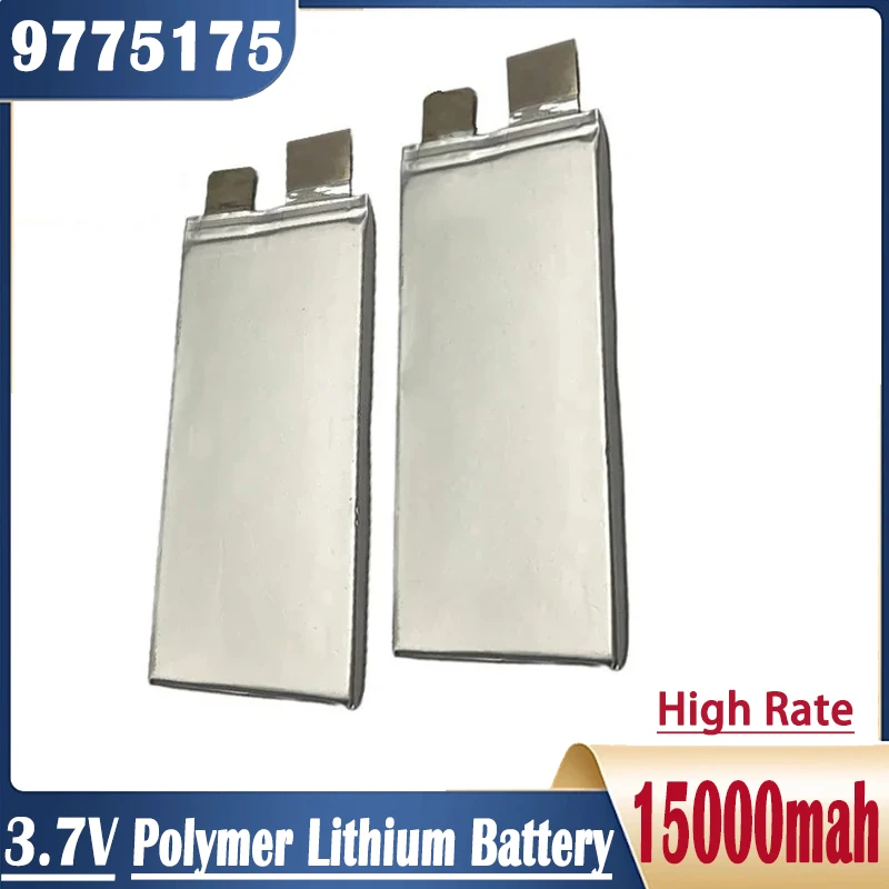 9775175 Polymer Lithium Battery 3.7V 15000mAh High Rate Car Starting Outdoor Portable Power Supply for UAV Car Model Power Tools