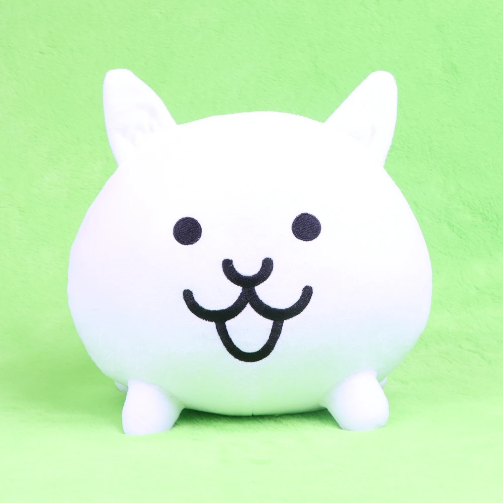 20cm The Battle Cats Plush Toy Kawaii Neko Cat Plush Doll Cute Anime Figure Toys Soft Stuffed Animal Toy Gifts for Children