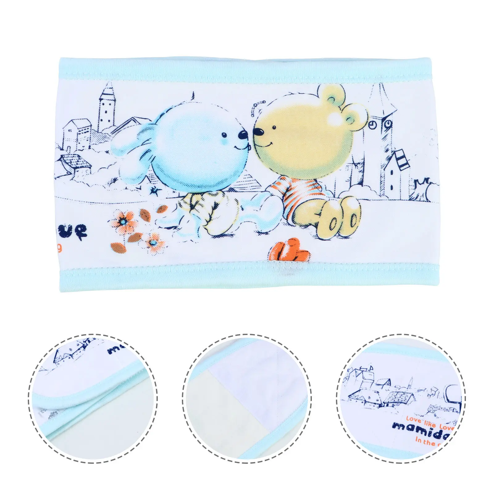

4pcs Baby Belly B Newborn Navel Belt Infant Wrap Umbilical Cord Girth Toddler Soft Material Keep Warm Protect Cold Health Care