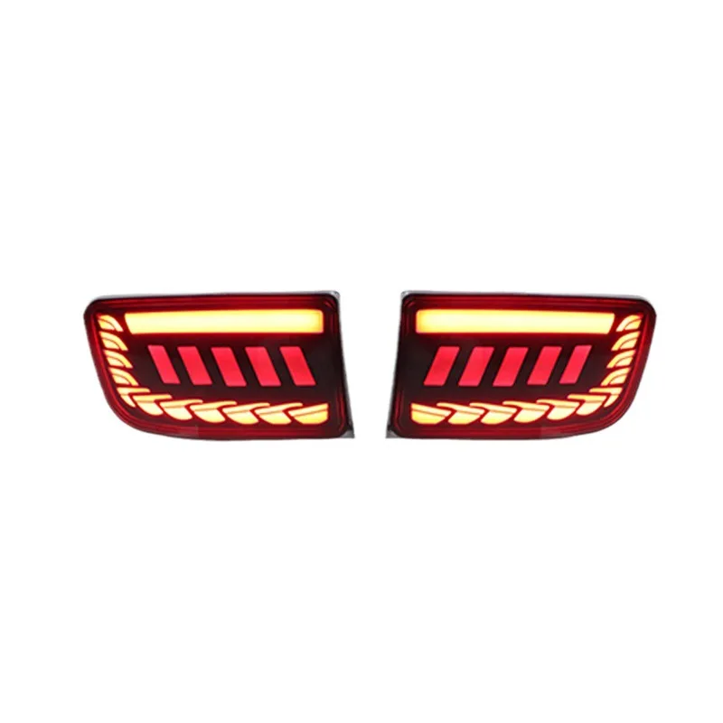 Spedking LED Rear Tail Light Bumper Brake Fog Lamp Reflector Kit For  Land Cruiser Prado 2003-2009