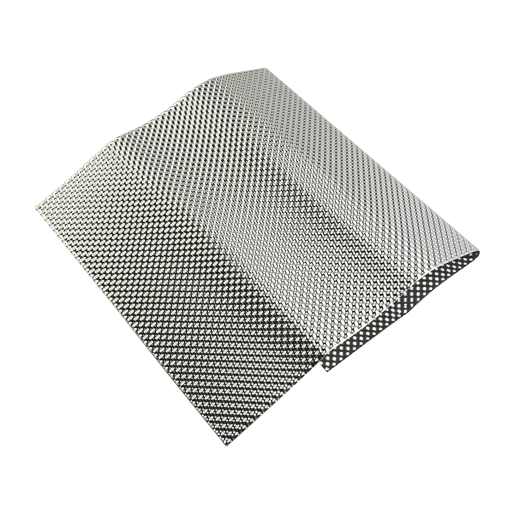 Embossed Aluminum Heat Shield Aluminum Heat Shield For Motorcycle Turbo Manifold Exhaust Pipe  Guards Heat Shields Accessory