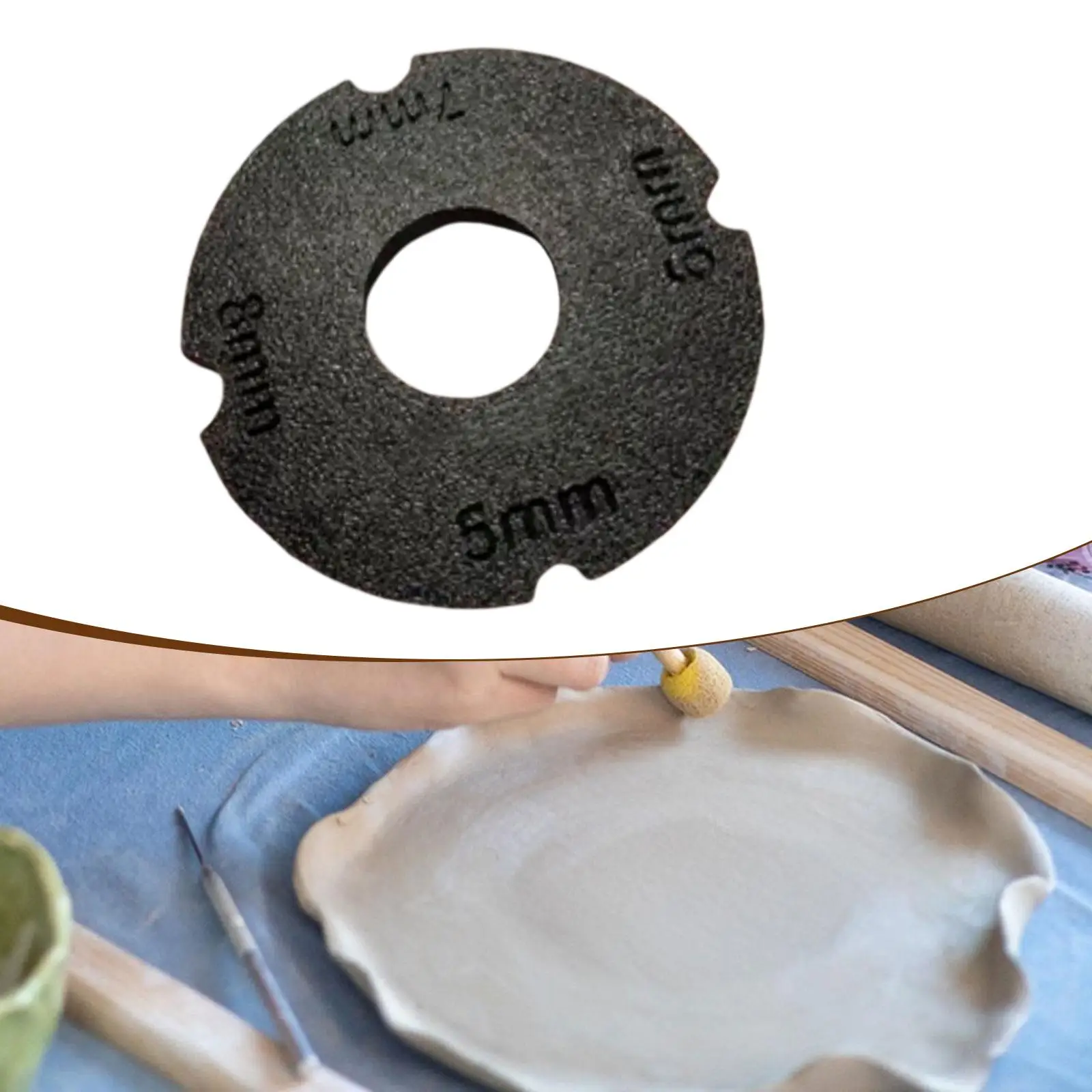 

Формирователь обода керамики Эффективный разглаживающий незаменимый круглый компактный 5 мм/6 мм/7 мм/8 мм