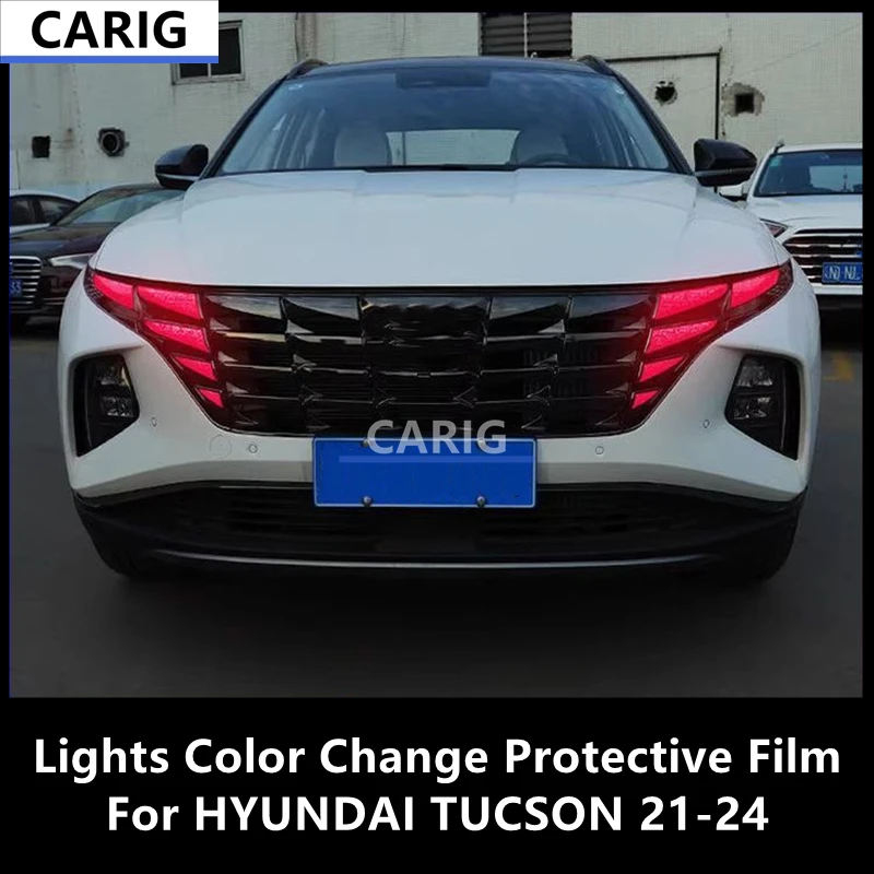 

Для HYUNDAI TUCSON 21-24, защитная пленка для изменения цвета света, украшение автомобиля, модификация внешнего вида, аксессуары