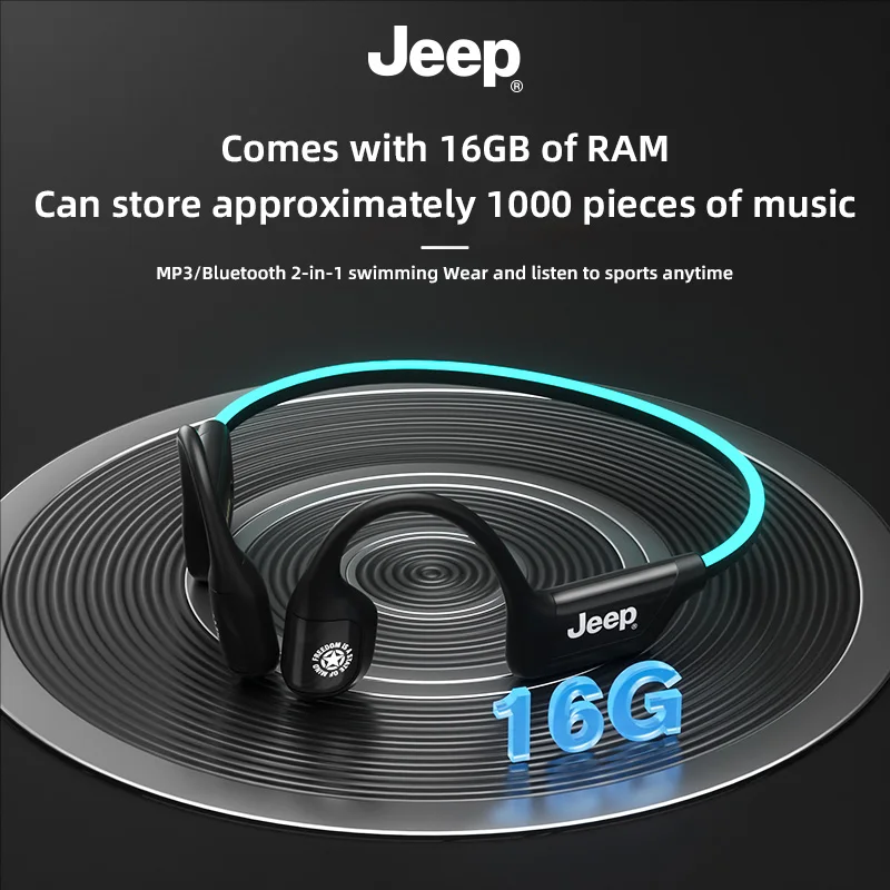 

Jeep EC025 TWS Wireless Headphones Neckband Earphones Hi-Fi Stereo Headsets Sports Earbuds Running Gaming Headphones