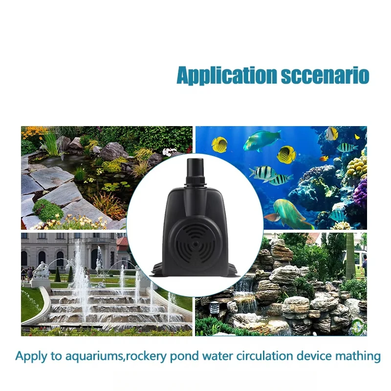 HJ-741 Popular  Multifunction Submersible Water Pump with Good Quality Shaft Core for Aquatic Equipment