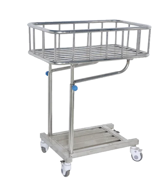 High Quality Stainless Steel Infant Baby Trolley