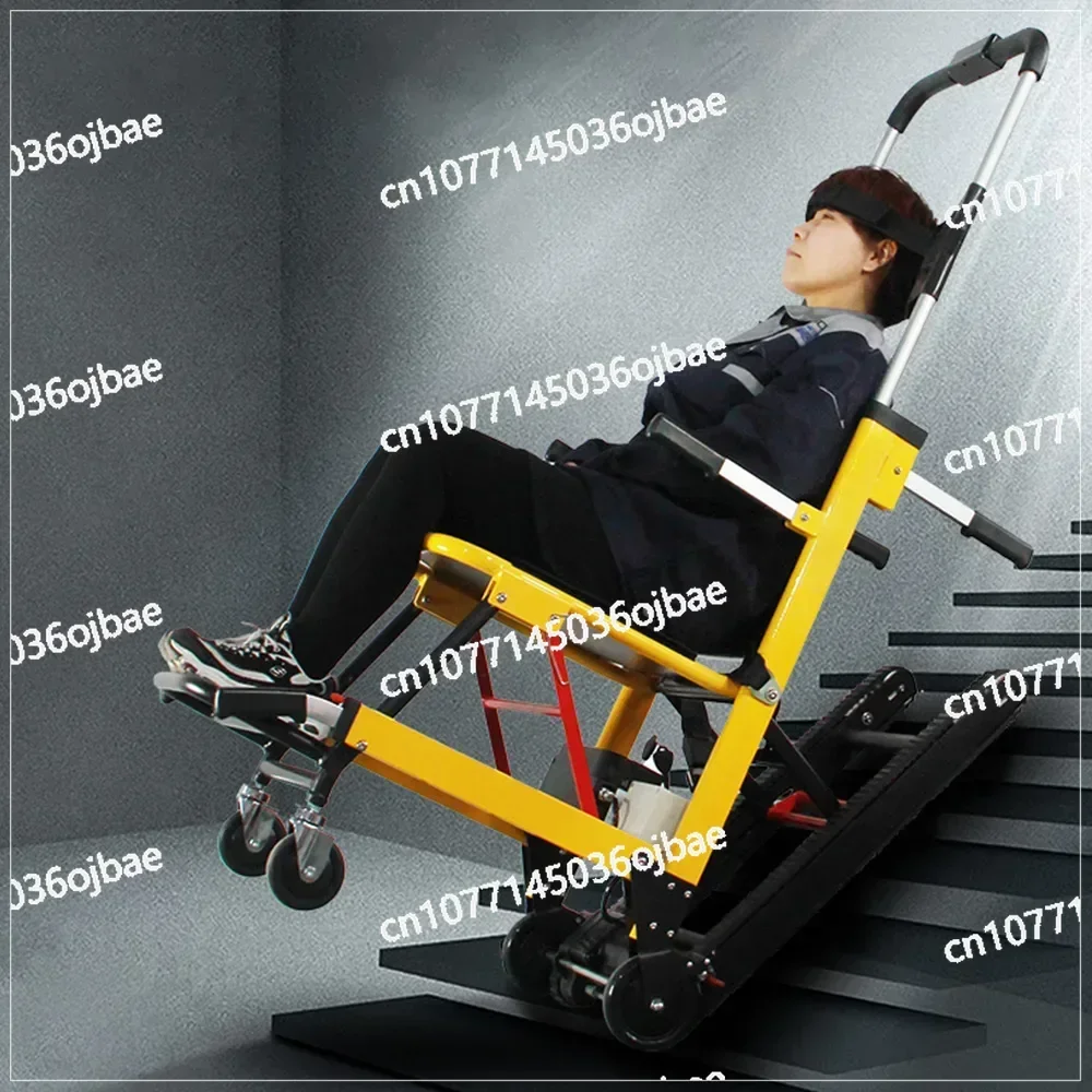 Portable Folding Ladder Machine Trolley Rechargeable Electric Ladder Wheelchair for Climbing Stairs Up and Down