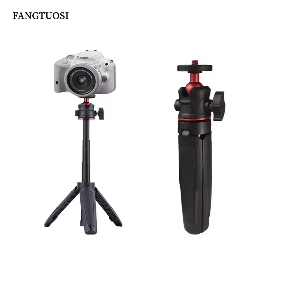 FANGTUOSI 2025 حامل عصا سيلفي صغير جديد ، تمديد القطب ترايبود مقبض قبضة ل GoPro Insta360 DJI عمل جيب هاتف الكاميرا