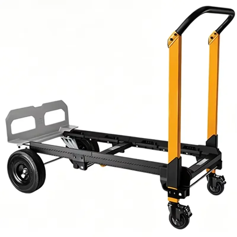 20262-in-1 Stackable Hand Truck for TB-B1-T-20 Heavy-Duty Multi-Purpose Hand Truck with Selectable 2-Wheel or 4-Wheel Drive