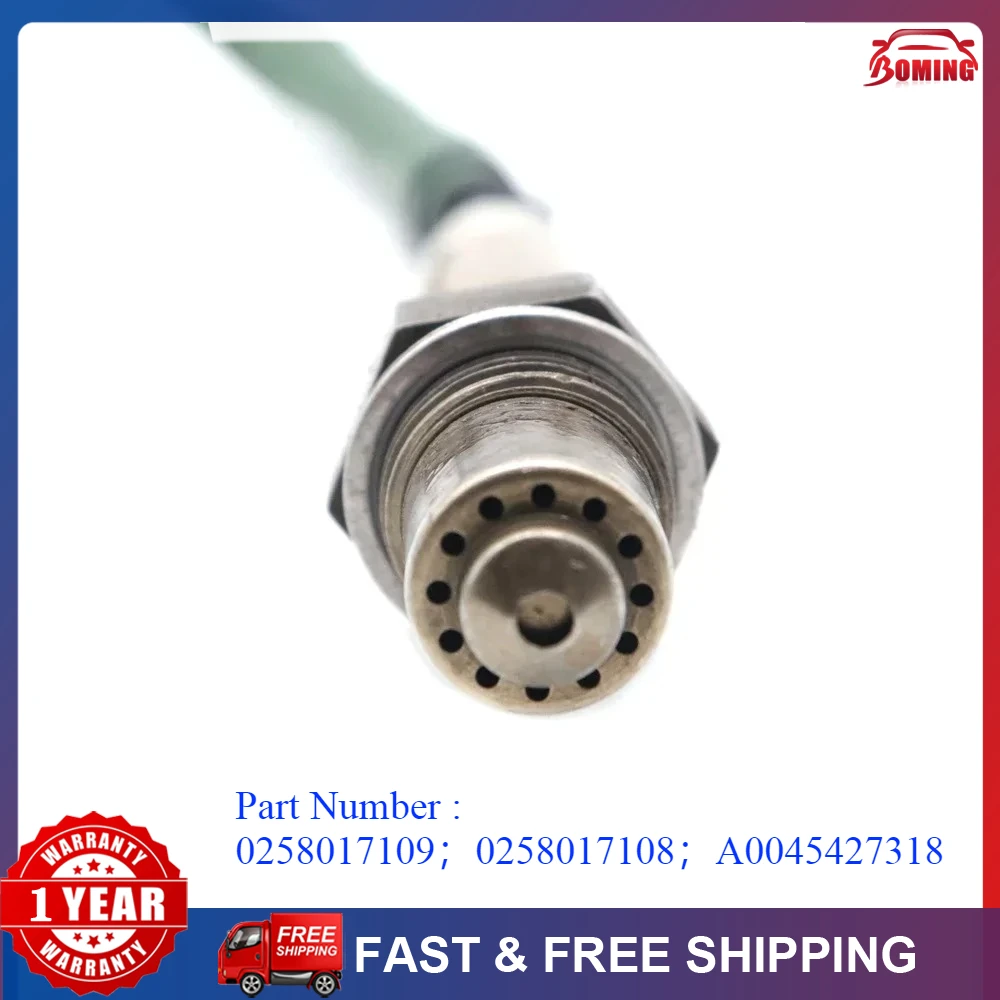 

Новый автомобильный соотношение воздуха и топлива O2, лямбда-зонд кислорода 0258017109, подходит для MERCEDES-BENZ G550 ML450, подходит для BMW Mini Cooper A0045427318