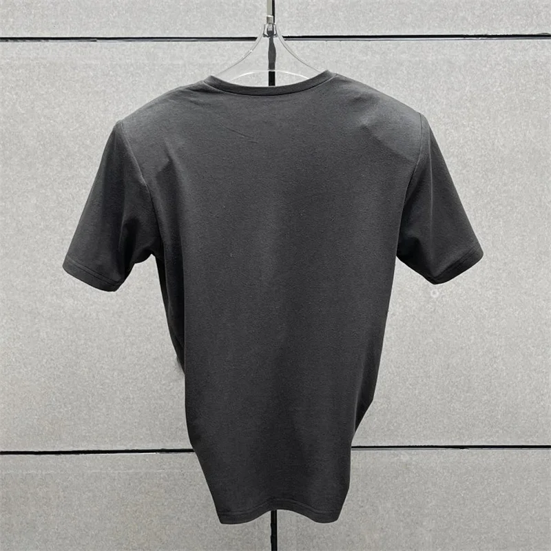 

Женская футболка, новый эластичный вязаный топ с короткими рукавами на весну 2026, укороченный топ из смеси льна, подплечник, облегающий женский корсет