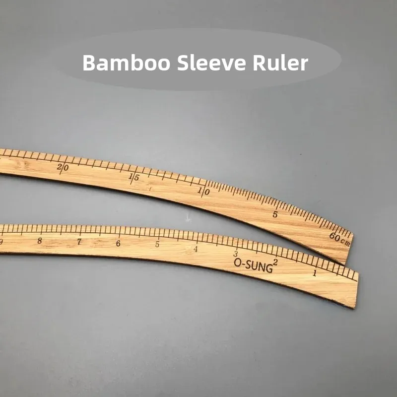 Bamboo Ruler Sleeve Cage Ruler Arm Ruler Large Bend Ruler Gun Ruler Special Opening Collar Clothing And Pants Cutting Tools