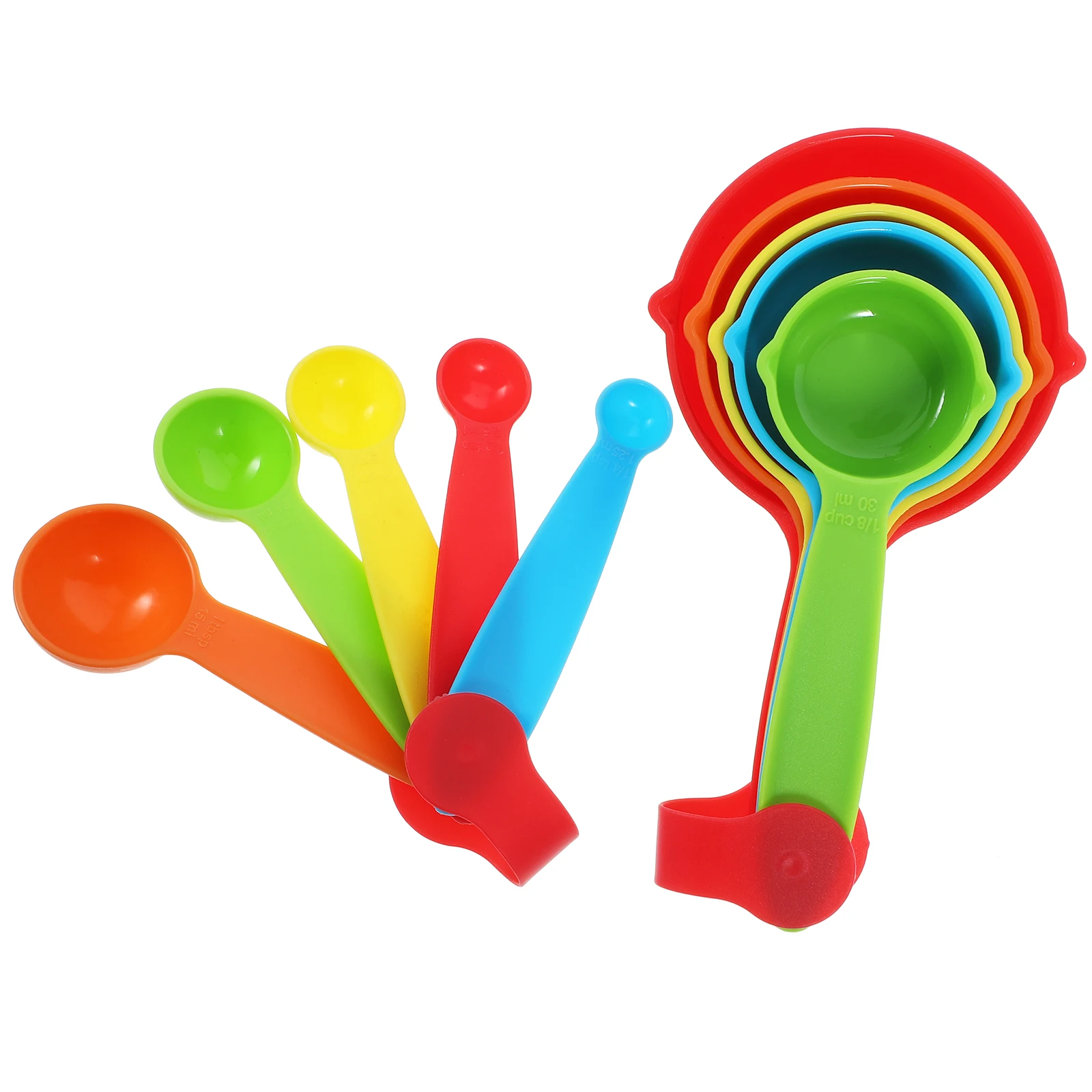 

1 set Spoons Set Kitchen Baking Tools Flour Sugar Measuring Cups For Baking Coffee TeaSpoons Storage Easy
