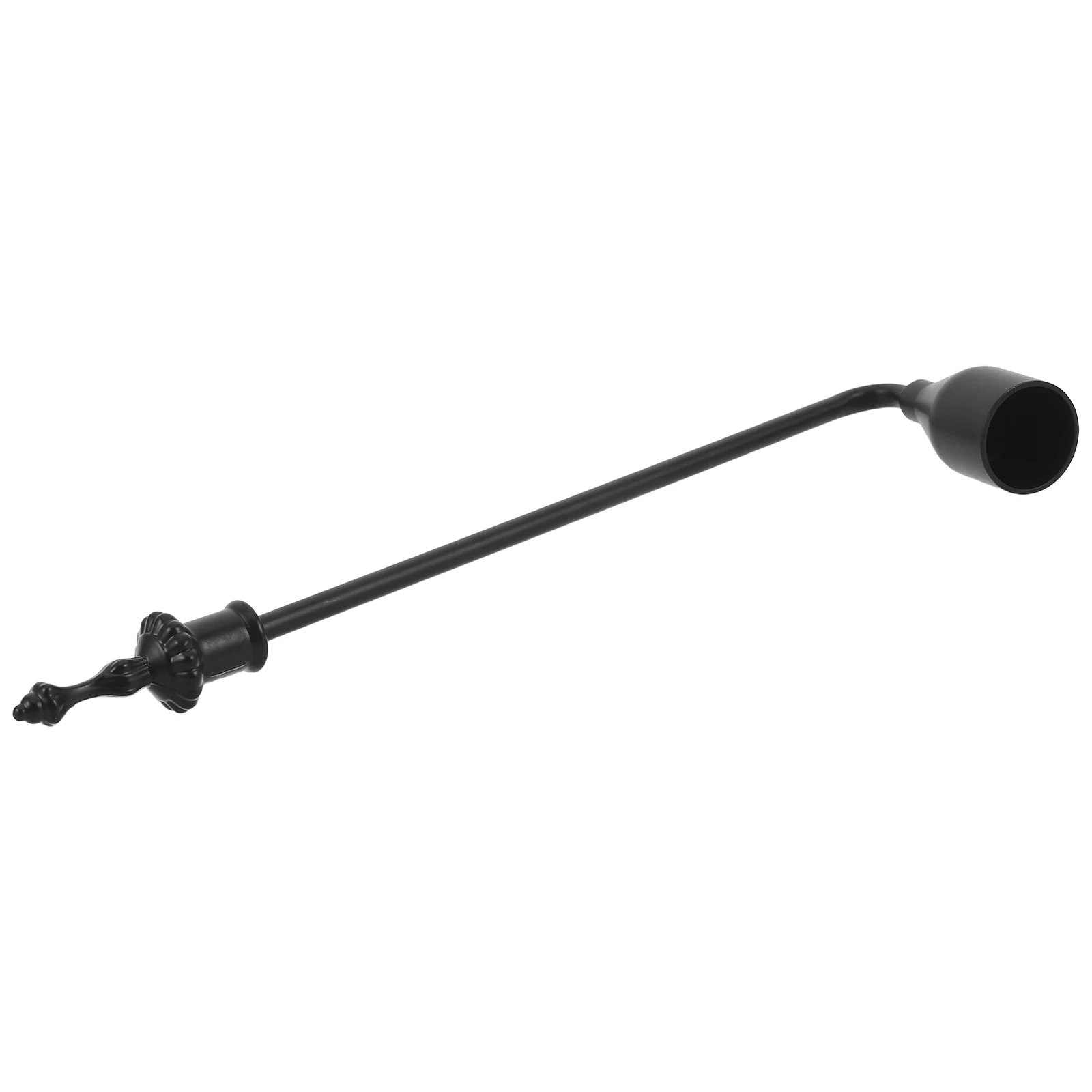 

Vintage Metal Snuffer Extinguisher 8.84 Inch Long Handle Wick Flame Snuffer Safe Elegant Accessory for Hotel