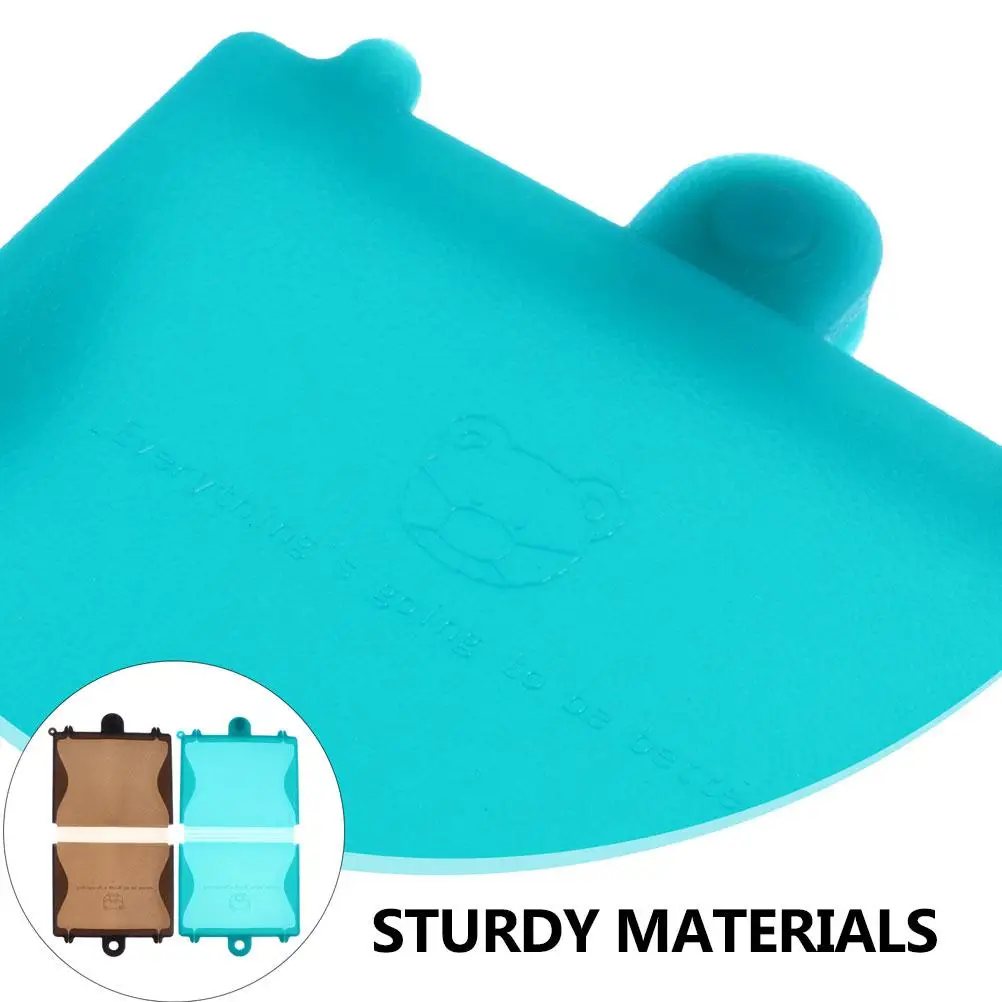 2 Pcs Mask Organizer Case Storage Outdoor Holder Portable Folder Clips Facial Masks