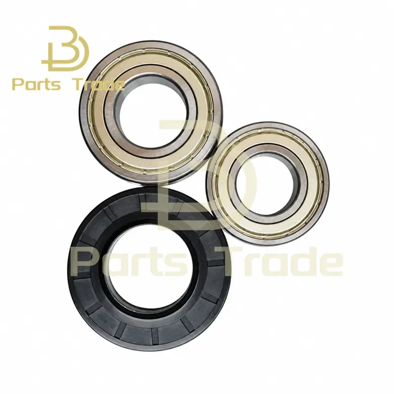 New Drum Washing Machine Bearing 6205RZ 6206RZ Water Seal D25 6203RZ 6204RZ D30 6204 6205 D35 Washer Parts Replacement