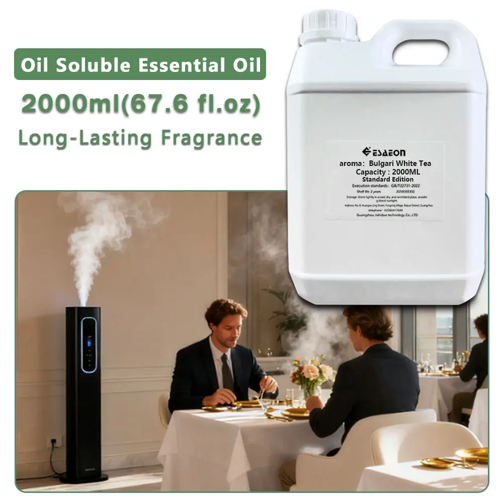 ESAEON Essential Oil For Waterless Aromatherapy Diffuser,Hotel Aroma Machine Oil, Westin White Tea Sheraton - 2000ml(67.6 fl.oz)