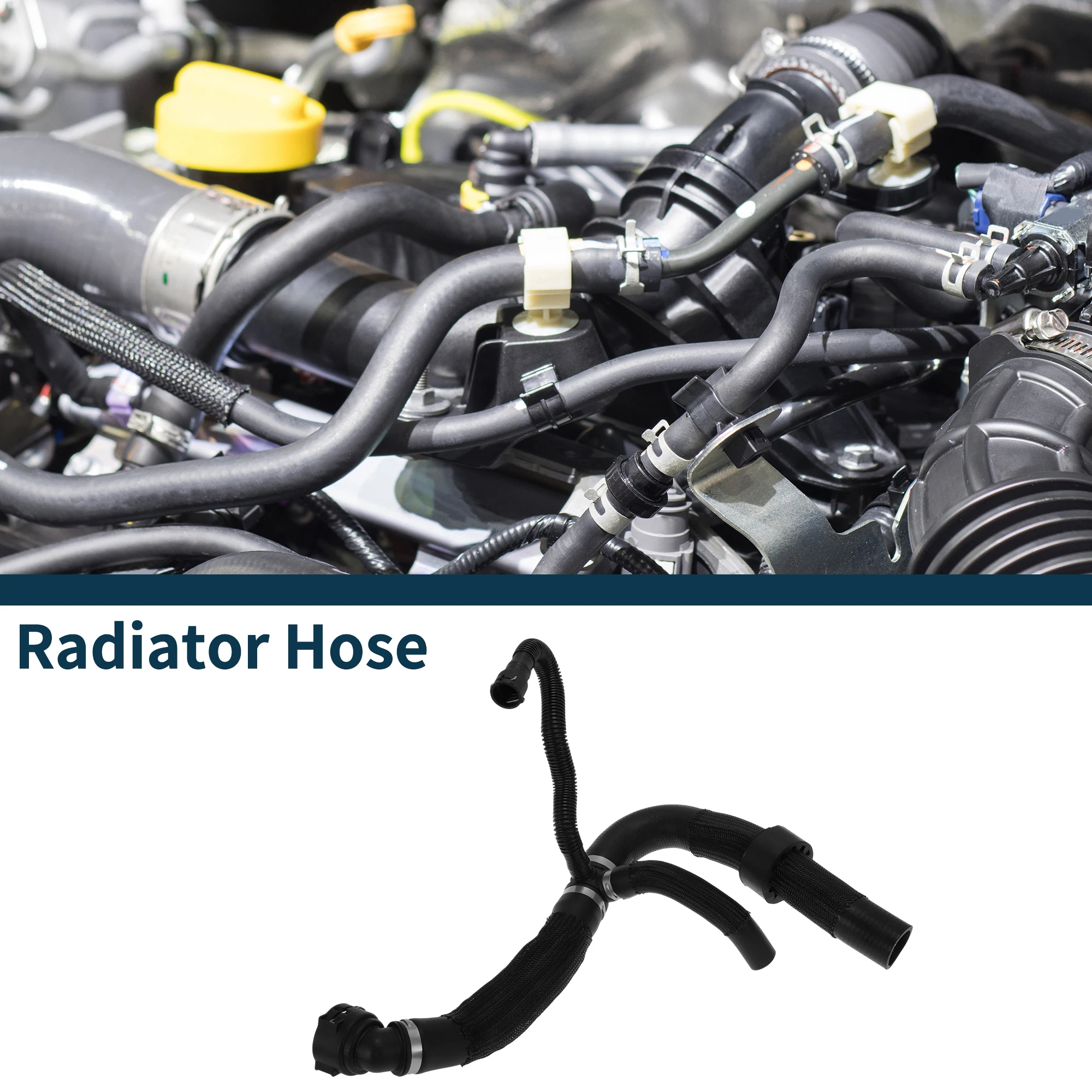 Motoforti خرطوم المبرد سخان خرطوم المبرد المخرج خرطوم الأنابيب ل Jeep Renegade 17-21 No.68440687AA خرطوم المبرد