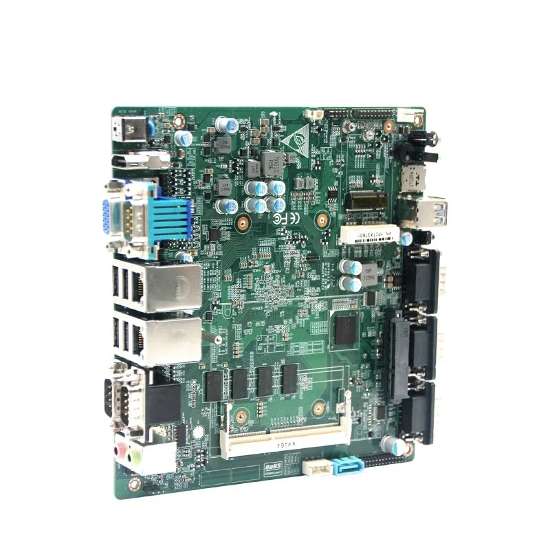 N3160N3170 Dual Gigabit Network Port 6 Serial Port Dual Display Self-service Terminal Industrial Control Fanless Motherboard