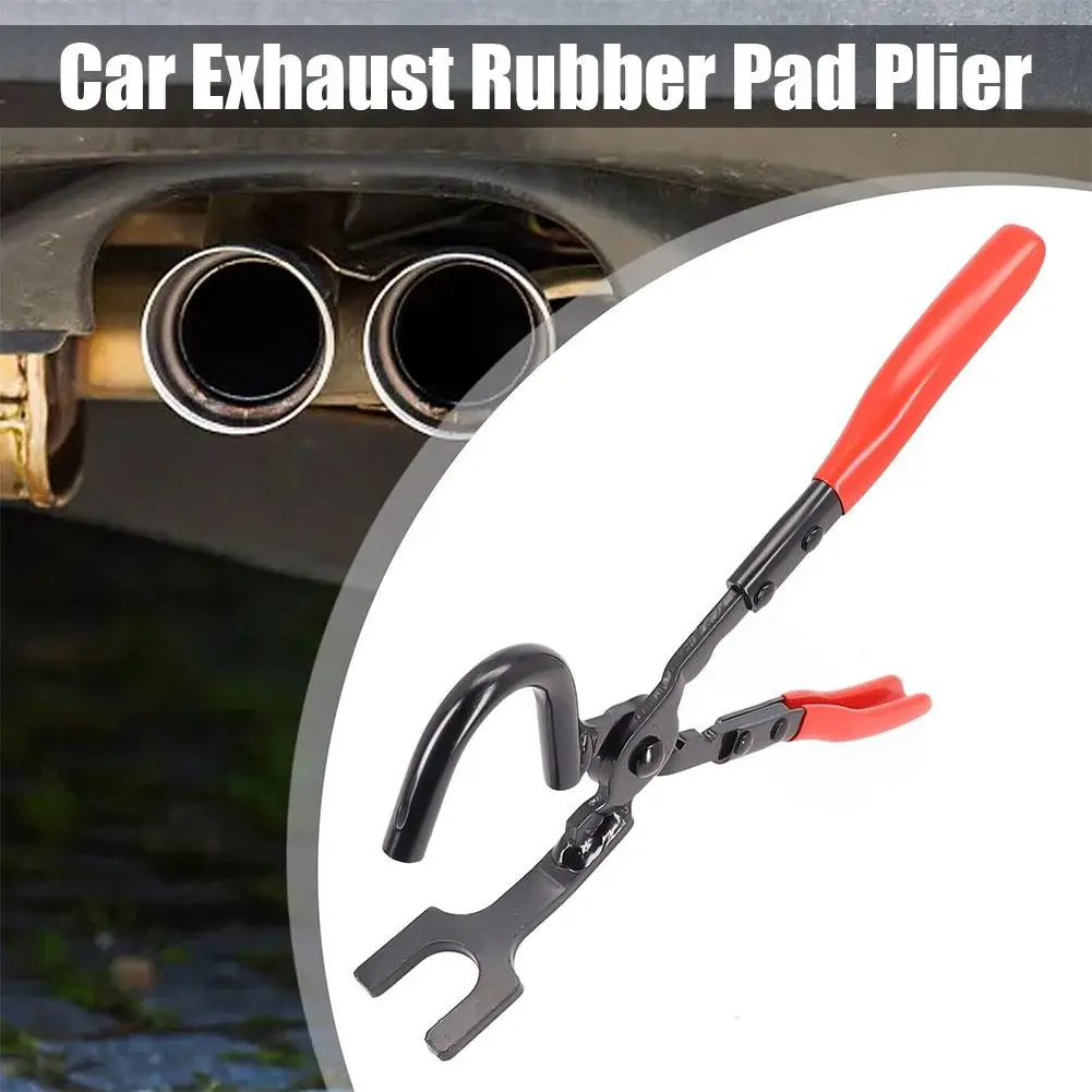 

Car Exhaust Rubber Pad Plier Puller Exhaust Hanger Rubber With Automotive Pliers Installed Universal Removal Disassembly Br Q0G6