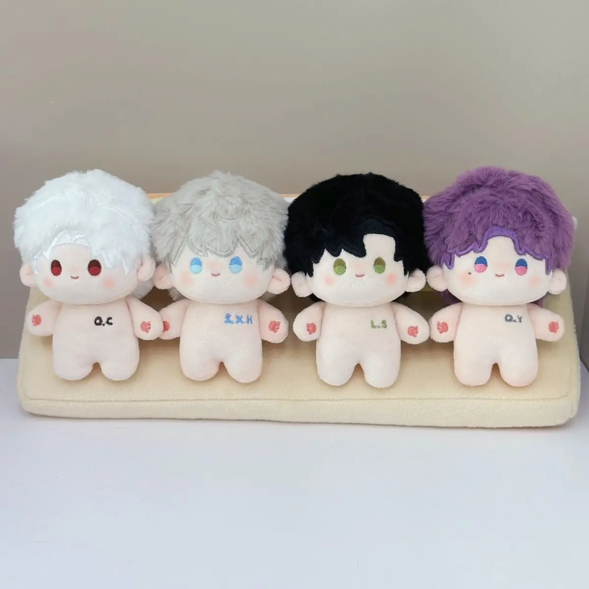 أنيمي زين رافاييل الحب والفضاء العميق كاليب سيلوس زيفيا القطن الحشو تأثيري 10 سنتيمتر أفخم دمية قلادة المفاتيح بلوشي هدية