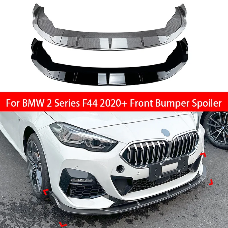 

For BMW 2 Series F44 228i 220i M235i M Sport 2020 2021 2022 2023 Car Front Lower Spoiler Lip Flare Splitter Blade